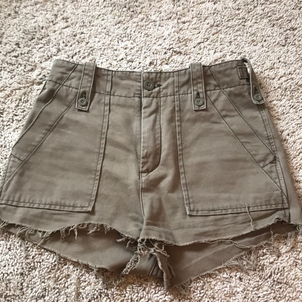 Free People Khaki Short